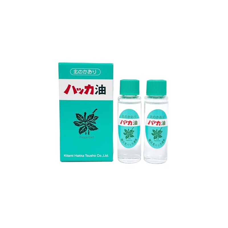Kitami Hakka Tsusho Peppermint Oil Refill 0.4 fl oz (11.5