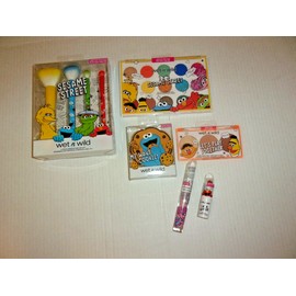 wet n wild NEW Wet n Wild Sesame Street Limited Edition Makeup & Accessory 6 Piece Bundle