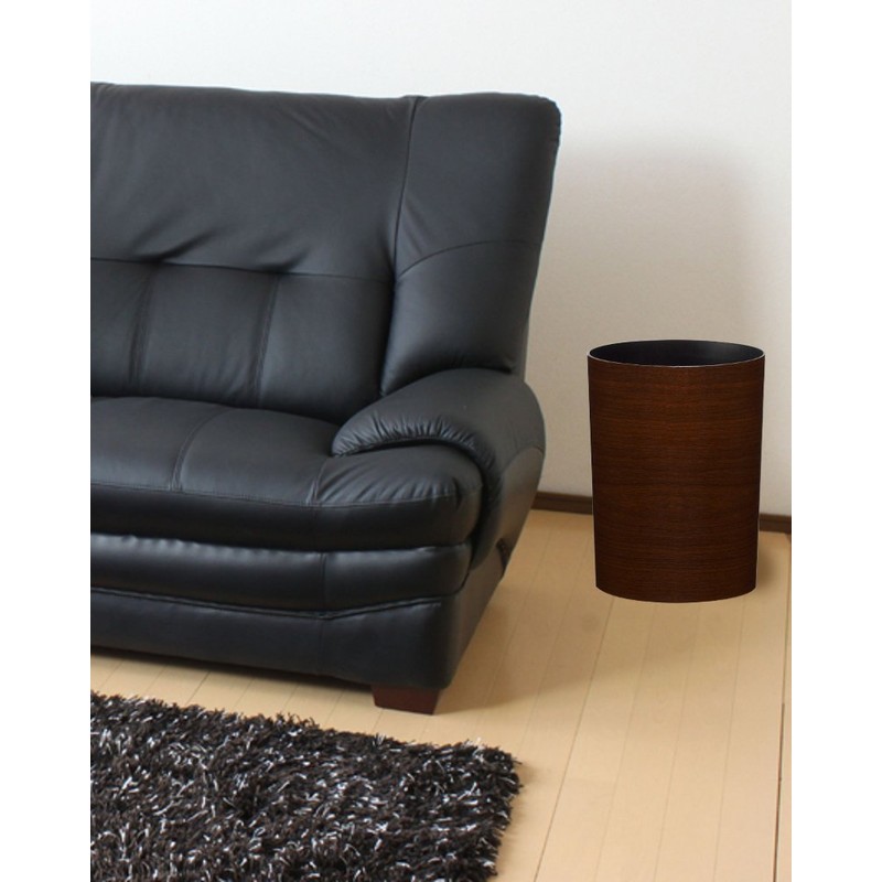 Asvel Ruclaire Collection Woodgrain Dust Bin M, 0.3 ft3 (8.2