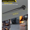 3227 Extra Wide Adjustable Wrench, Spud Wrench with Tether Hole