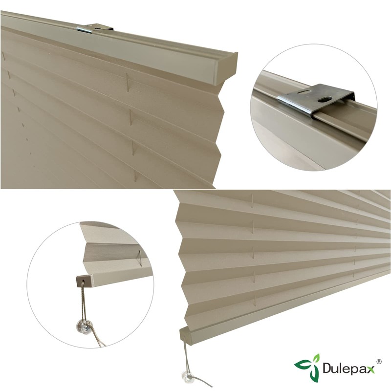 Dulepax RV Blinds: 20" W x 24" L Cappuccino RV