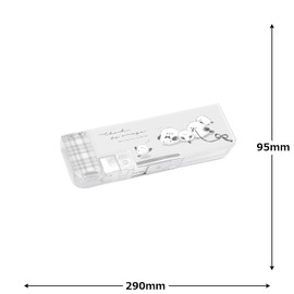 Q-LiA Coolia Pen Pouch Soft Pen Case A 03096 Check