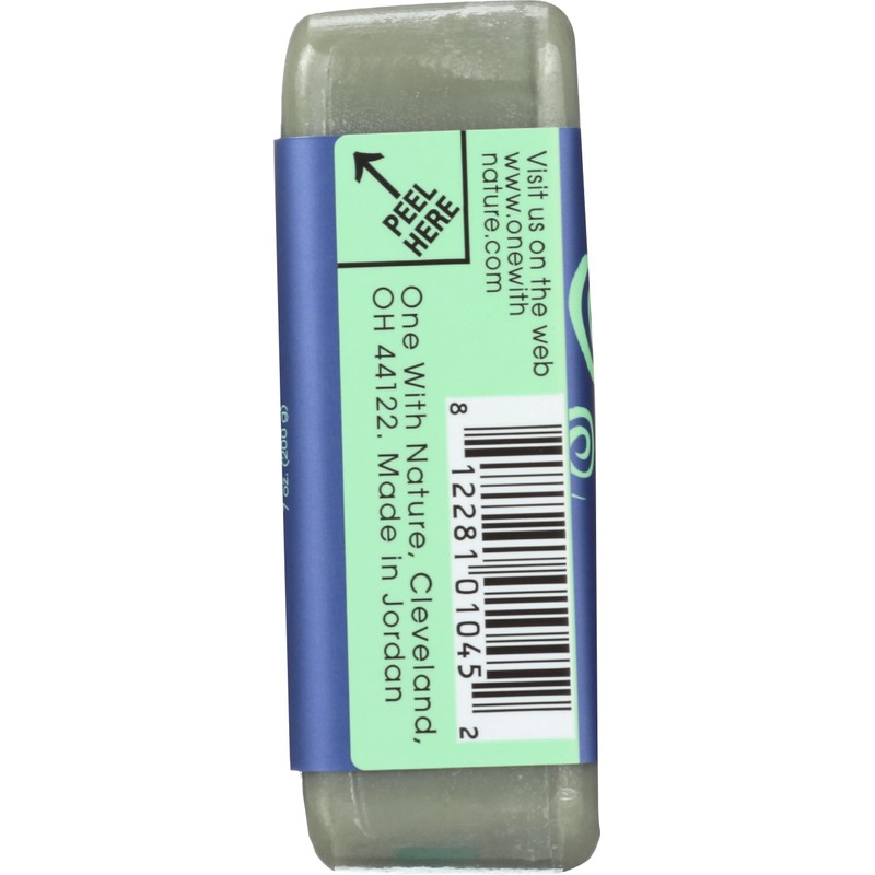 One With N 6 Piece French Clay Soap, Green, 7