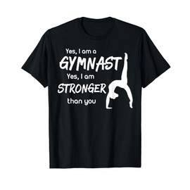 Funny Gymnastics T-Shirt Girls Gymnast Shirt Gift T-Shirt