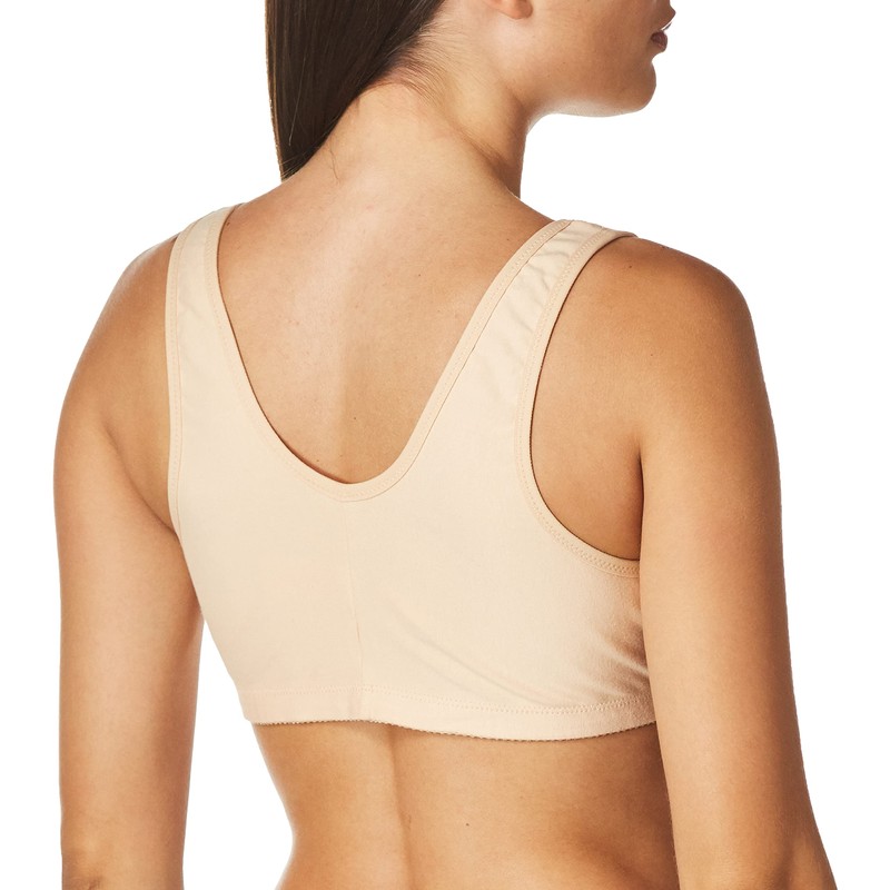 Amoena Damen Frances Front-Closure Leisure Bra BH, Nude, X-Large (E/F)