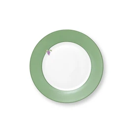 PIP STUDIO Lily&Lotus Plain Light Green Breakfast Plate 21 cm