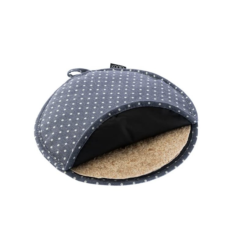 Koala Spain Mexican Tortillas Warmer Recycled Cotton Blue Polka Dot