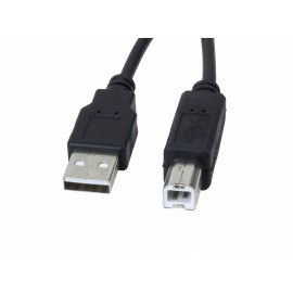 TID  USB Cord 6ft Black Cord for HP Envy 4508 4520 5530 5534 5540 5544 5545 Printer