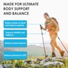 YOVITAL Trekking Poles Collapsible Hiking Poles - Aluminum 7075 Adjustable
