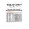 ROLLINGDOG Pre-Taped Dust Sheet Roll - Masking Film with Plastic
