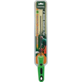 FORESTER Chainsaw File W/Handle - Round 8in Chain Saw Sharpener Tool - 1/8" Chainsaw Blade Sharpener, 3/16" Chainsaw File, 7/32" Chainsaw File, 5/32" Chainsaw File with Handle Chainsaw Sharpening Kit