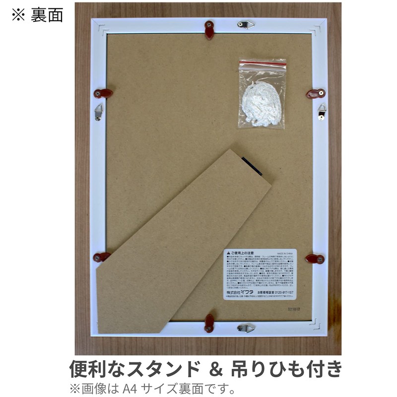 Iwata JOA-A4-P Picture Frame, OA Frame, Resin, Pink