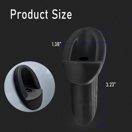 HAOBO Antenna Base Grommet Ornament, Antenna Ornament Rubber Adapter Base Compatible with Toyota Tundra 2007-2013 Replaces 86392-0C040 863920C040 Manual Radio Antenna Mount Bezel Accessories