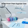 CroBlissful Orthodontic Power Chain Organizer Case 7.5 × 3.2 Inches