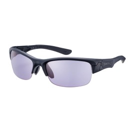Swans SPRINGBOK SPB-0018 MBK Sports Sunglasses, High Visibility Lens, Ultra Straight Smoke, Baseball, High School Baseball, Golf, Tennis, Running