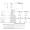Lenox Alcott 89-Piece Flatware Set, 11.75 LB, Metallic