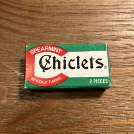 Vietnam War Era MCI Military C-Ration Chiclets Gum 2-Pack Spearmint