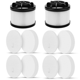 10 PCS Replacement Filters Compatible with LEVOIT LVAC 200 Cordless Stick Vacuum Cleaner, Fit for LEVOIT LVAC 200 Cordless Stick Vacuum Cleaner Replacement Parts for Handheld Cleaner Accessories Kits