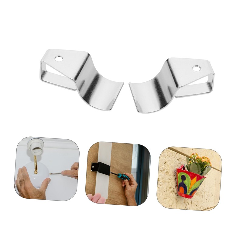 CAXUSD 1 Set Vinyl Siding Clips No Punching Hooks for