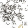 100 Pcs Folded Fishing Spinner Clevises Sturdy Lure Making Accessories
