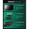 SCITOO Left and Right Side Mirrors Fit Compatible with 1991-1994