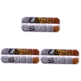 LALAFINA Manicure Glitter Sequin Nail Art Shining Pieces Colorful Decoration for Women Girls Pet Material for Creative Nail Designs and Projects