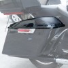 TCMT Black Saddlebag Lids Speaker Cutouts Fit For Harley Touring