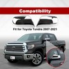 Front Half Mirror Cap Cover For Toyota Tundra Sequoia 2007-2021