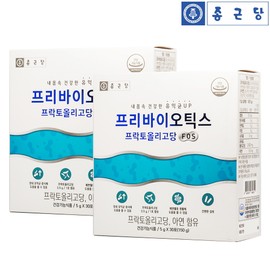 Chong Kun Dang Prebiotics FOS 60 sachets 2 month lactic acid bacteria food fructooligosaccharide powder / 종근당 프리바이오틱스 FOS 60포 2개월 유산균 먹이 프락토올리고당 가루 분말