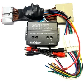 Car Stereo Full System 4 Channel Add an Amp Amplifier Adapter -Made for Ford: 2007-2010 Edge, 2008-2012 Escape, 2004-2014 Expedition, 2009-2012 Flex, 2005-2011 Focus -No Factory External Amp Vehicles
