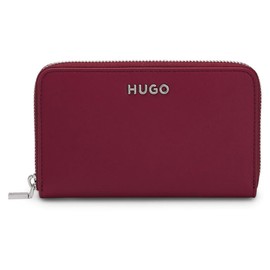 HUGO Women's Chris Smziparound-pu Zip_Around_Wallet, Medium Red615