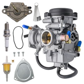 Lanigram 13200-20B01 Carburetor Fit for Suzuki LT-F250 Quadrunner 250 2X4 4X4 2000-2002 Replace for 13200-20B00