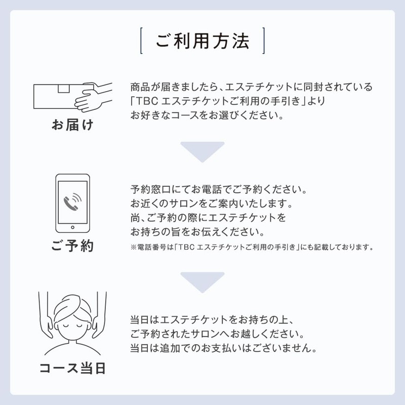 TBC Esthetic Ticket Luminous (Executive Course) [No Wrapping] Experience-type Gift