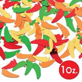 Beistle 50649 Fanci-Fetti Chili Peppers