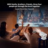 Game Projector with 2 gamepads Gaming Consoles Mini Projector with