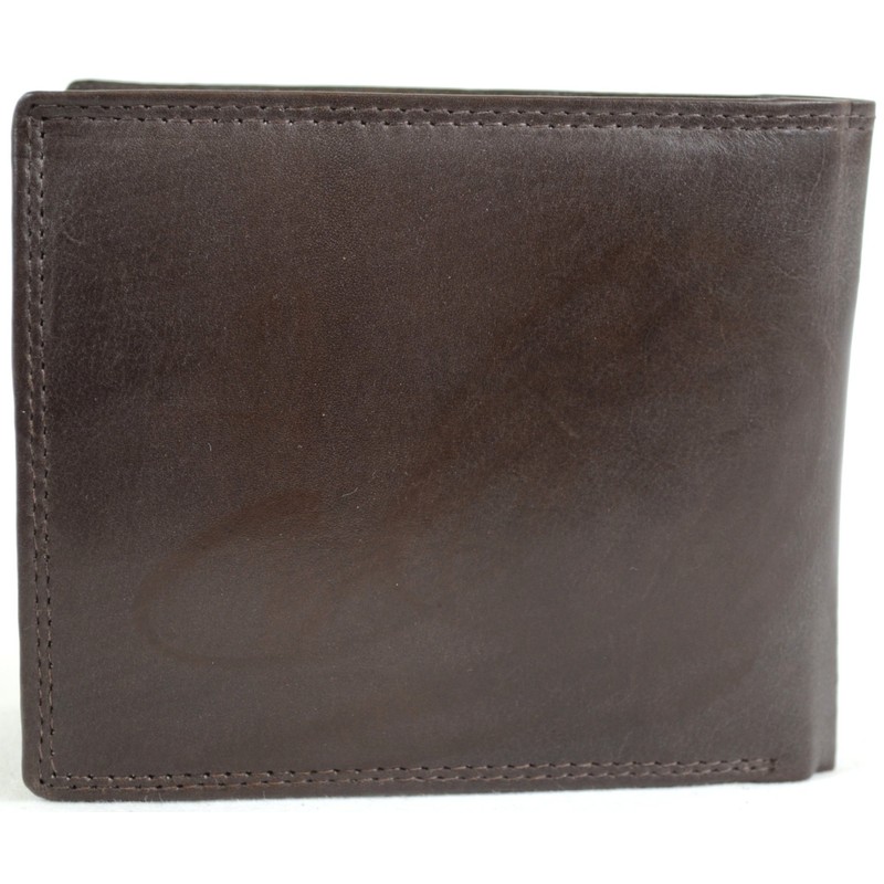 Men's Soft Leather Wallet With Multiple Card Slots and Pockets