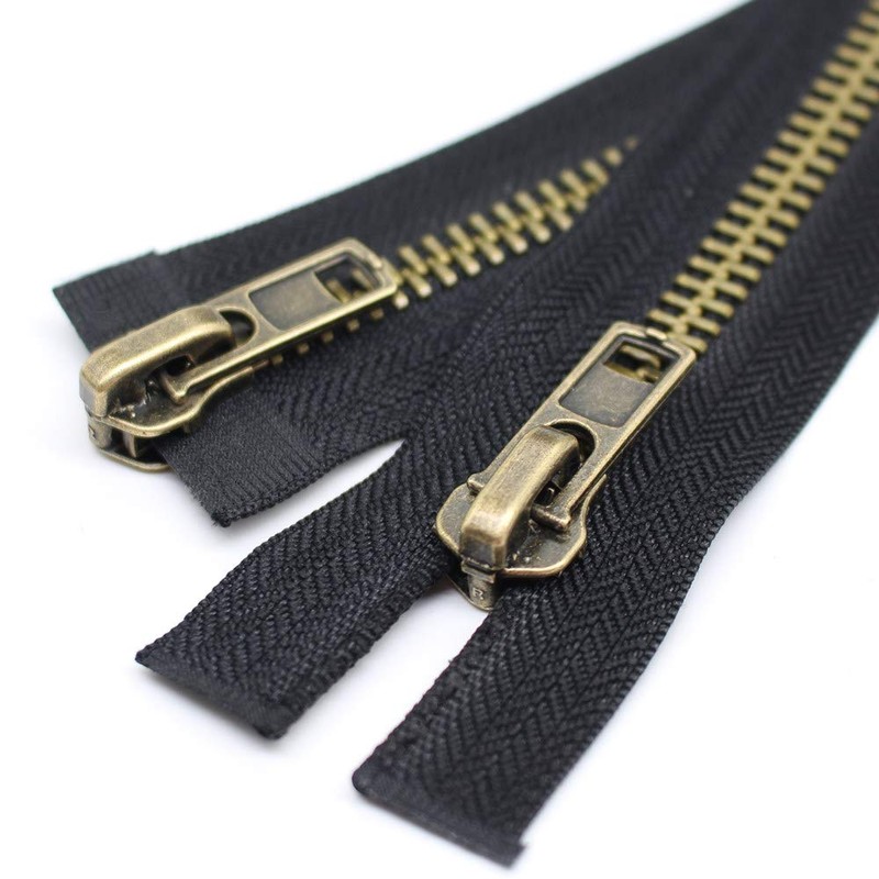 ByaHoGa 85 cm #8 Large Zip Metal Zip 2 Way