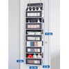 JARLINK Over The Door Organizer, 5 Shelf Door Hanging Organizer