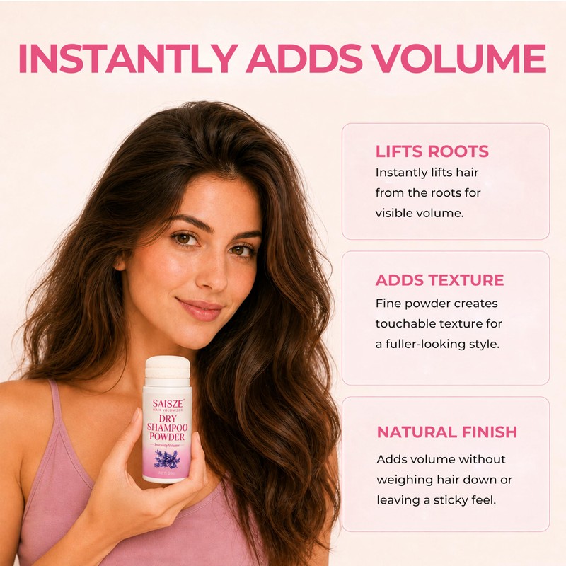 SAISZE Dry Shampoo Powder, Absorb Oil & Refresh, 1.05 Oz