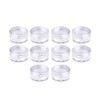 Cream Case, Divided Containers, Small Containers, Trinket Case, Plastic Case,