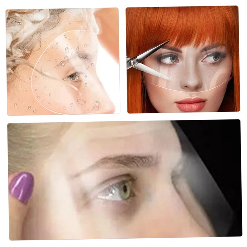 Beavorty 100pcs Hair Salon Mask Goggles Face Mask Eye Protection