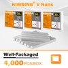 7MM V-Nails 30 Gauge 10.3mm Diameter 7mm Length UNI Hard