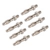 50Pcs Banana Plugs Hex Thread High Accuracy Good Transmission Performance