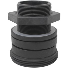 Bulkhead Replacement Kit Compatible with Pentair 154714 Triton II Pool and Spa Sand Filter Black