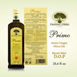 Frantoi Cutrera - Primo - Cold Extracted Extra Virgin Olive Oil, Imported from Italy, 25.4 fl oz (Pack of 2)