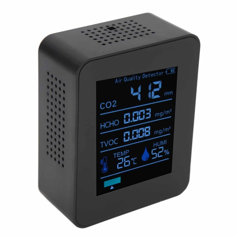 ZNAZ2CO3TB Bluetooth Air Quality Detector 5 in 1 Multifunctional CO2