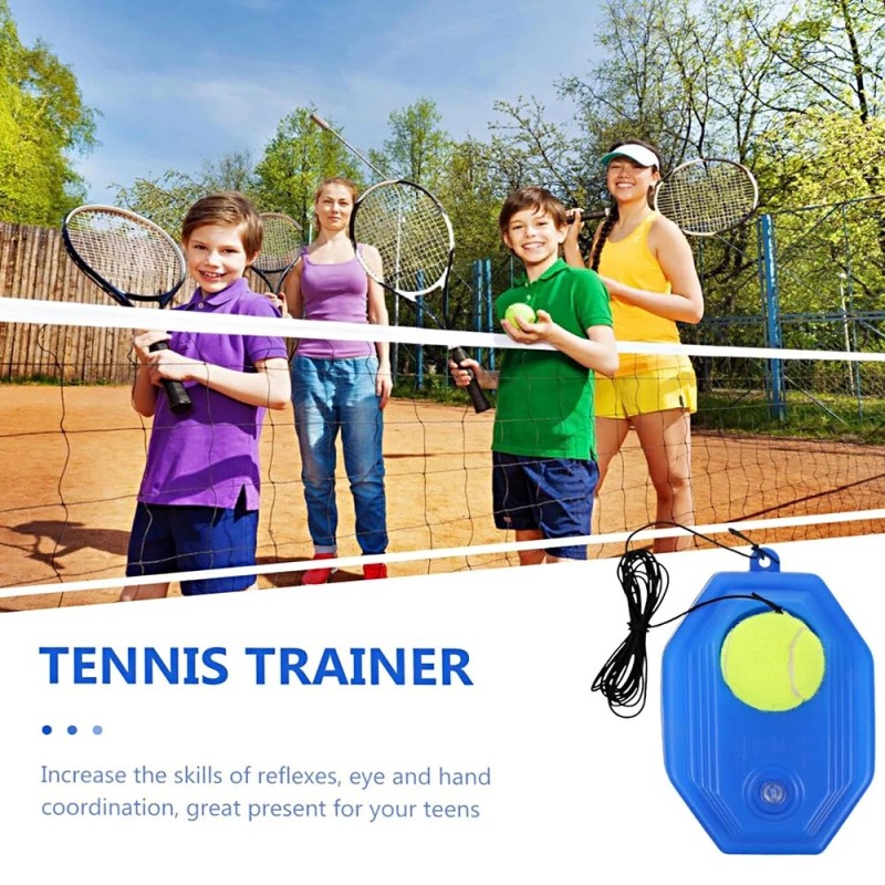 Unbranded High Quality Stable Compact Tennis Rebound Training Base Device