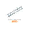 METALLIXITY 10 Pcs Double Head Screw M8 Screw 100mm Length