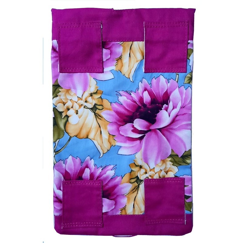 Catheter Leg Bag Holder. Cover. Floral Pattern.