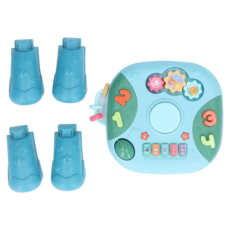 Learn and Grooved Musical Table Safe Multifunctional Children Learning Table